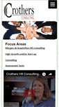 Mobile Screenshot of crothershrconsulting.com